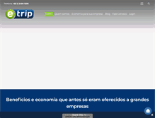 Tablet Screenshot of etrip.com.br