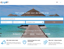 Tablet Screenshot of etrip.nl